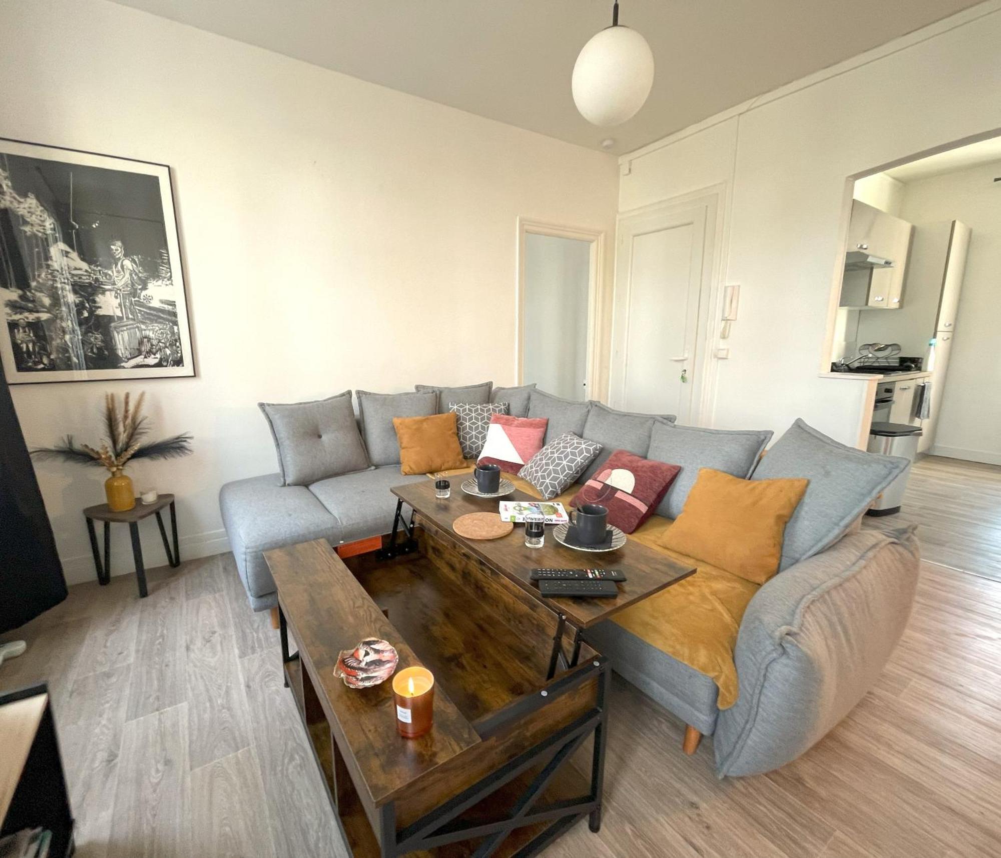 Le "St-Vincent"- 2Min De La Plage , Hyper-Centre, Cozy Le Havre Ngoại thất bức ảnh